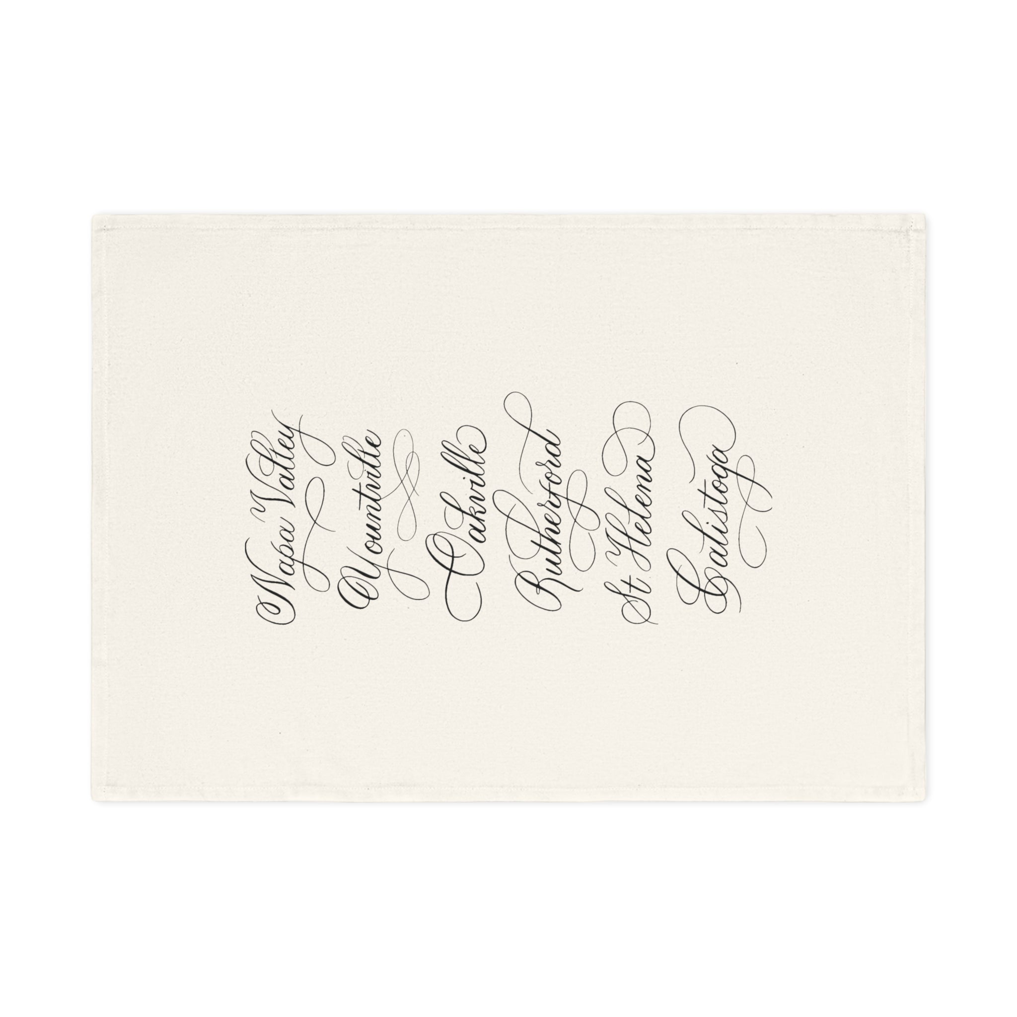 Napa Valley Cities Cotton Tea Towel